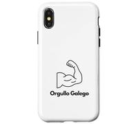 Carcasa para iPhone X/XS Orgullo Galego Escudo de Galicia Tradicional Reino