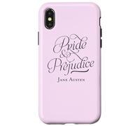 Carcasa para iPhone X/XS Orgullo y prejuicio Jane Austen