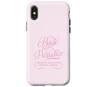 Carcasa para iPhone X/XS Orgullo y prejuicio Prefiero infinitamente un Libro: Jane Austen