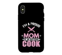 Carcasa para iPhone X/XS Orgullosa Mamá Impresionante Cocinar Mamá