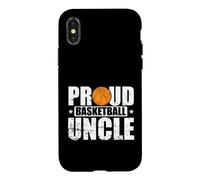 Carcasa para iPhone X/XS Orgulloso Baloncesto Tío Court Side