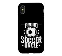 Carcasa para iPhone X/XS Orgulloso Fútbol Tío Vintage Ball