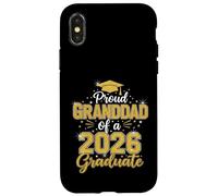 Carcasa para iPhone X/XS Orgulloso Padre de una Clase 2026, Graduado de último año, 26