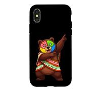 Carcasa para iPhone X/XS Oso Divertido Diciendo sarcástico humorístico Ingenioso