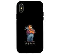Carcasa para iPhone X/XS Oso Mecánico No Lo Vuelvas A Romper Manitas