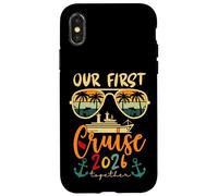 Carcasa para iPhone X/XS Our First Cruise 2026 Together Matching Couple Cruising Trip