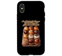 Carcasa para iPhone X/XS Panellets by The Dozen Catalan Crunch American Brunch