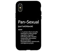 Carcasa para iPhone X/XS Pansexual Definition Sexuality Education For Pansexuals Pans