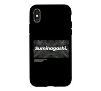 Carcasa para iPhone X/XS Papel de Tinta agashi: Arte marmoleado japonés