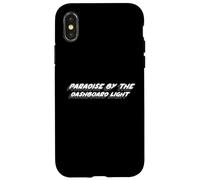 Carcasa para iPhone X/XS Paradise by The Dashboard Light | Canción de los años 70 de 1970