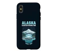 Carcasa para iPhone X/XS Parque Nacional del Glaciar Crucero de Alaska Desde 1980 Alaska