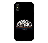 Carcasa para iPhone X/XS Parque Nacional Denali Montañas Alaska Naturaleza Senderismo