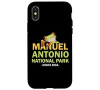 Carcasa para iPhone X/XS Parque Nacional Manuel Antonio Costa Rica Rana arbórea de Ojos Rojos