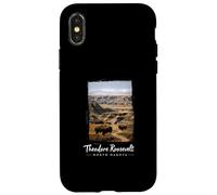 Carcasa para iPhone X/XS Parque Nacional Theodore Roosevelt Dakota del Norte