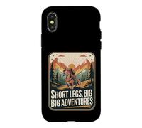 Carcasa para iPhone X/XS Patas Cortas Grandes Aventuras Perro Salchicha