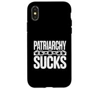 Carcasa para iPhone X/XS Patriarcado apesta, Feminismo, Feministas, día de la Mujer, Igualdad