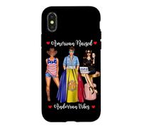 Carcasa para iPhone X/XS Patrimonio Medio Americano y andorrano