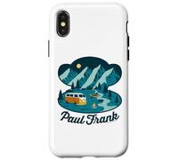 Carcasa para iPhone X/XS Paul Frank Camping Julius El Contorno de la Cabeza de Mono