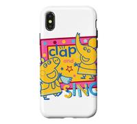 Carcasa para iPhone X/XS Peppa Pig Clap and Sing