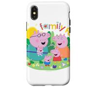Carcasa para iPhone X/XS Peppa Pig Family Fun