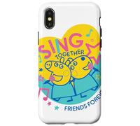 Carcasa para iPhone X/XS Peppa Pig Sing