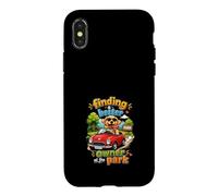 Carcasa para iPhone X/XS Perro Divertido - Buscando Mejor Dueño
