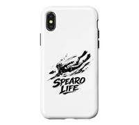 Carcasa para iPhone X/XS Pesca submarina Spearo Apnea Submarino Hunter Diver Regalo