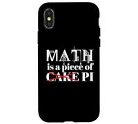 Carcasa para iPhone X/XS Pi Day Matemáticas Profesor Matemáticas Es Un Pedazo De Pi