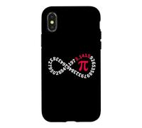 Carcasa para iPhone X/XS Pi Number Infinity 3.1415 Pi Day Matemáticas Matemáticas Profesor de Matemáticas
