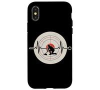 Carcasa para iPhone X/XS Piedra Rizadora De Latidos del Corazón