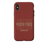 Carcasa para iPhone X/XS Pigeon Forge Tennessee Vintage