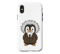 Carcasa para iPhone X/XS Pingüino Física Inteligente Nerd Teórica
