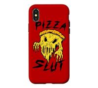 Carcasa para iPhone X/XS Pizza Slut Love Pizza as Pizza Is Life