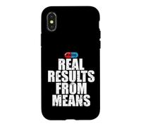 Carcasa para iPhone X/XS Placebo Resultados Reales de los Medios Que Dicen