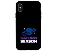 Carcasa para iPhone X/XS Planetary Observer Telescope Astronomy Amateur Astrónomo