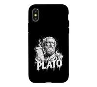 Carcasa para iPhone X/XS Platón Filósofo Griego Antiguo Pensador ateniense