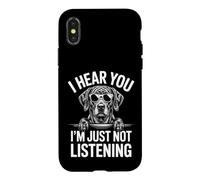 Carcasa para iPhone X/XS Plott Hounds Divertido Perro de Plott