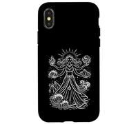 Carcasa para iPhone X/XS Poderes de la Diosa Elemental desatados