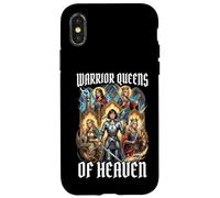 Carcasa para iPhone X/XS Poderosas Mujeres católicas Santas religiosas