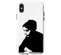 Carcasa para iPhone X/XS Poeta Pensador gótico