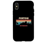 Carcasa para iPhone X/XS Portola San Francisco California Retro Vintage