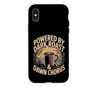 Carcasa para iPhone X/XS Powered by Dark Roast Dawn Chorus Birdwatching