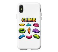 Carcasa para iPhone X/XS Presas De Escalada: Escalada En Roca Y Búlder
