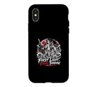 Carcasa para iPhone X/XS Primero de Luz Sombra Final Samurai Luna