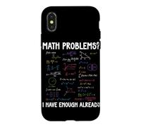 Carcasa para iPhone X/XS Problemas matemáticos Ya Tengo suficientes cálculos matemáticos Divertidos