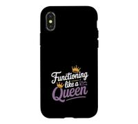 Carcasa para iPhone X/XS Profesor de Matemáticas Geometría Álgebra Educador Stem Ecuación Nerd