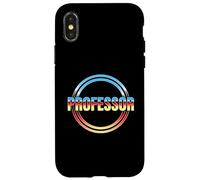 Carcasa para iPhone X/XS Profesor Estilo Retro