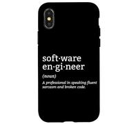 Carcasa para iPhone X/XS Programación Codificador de Definición de Desarrollador Ingeniero de Software