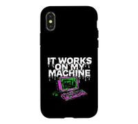Carcasa para iPhone X/XS Programmer Coder It Works On My Machine