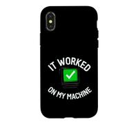 Carcasa para iPhone X/XS Programmer It Worked On My Machine Coding Joke
